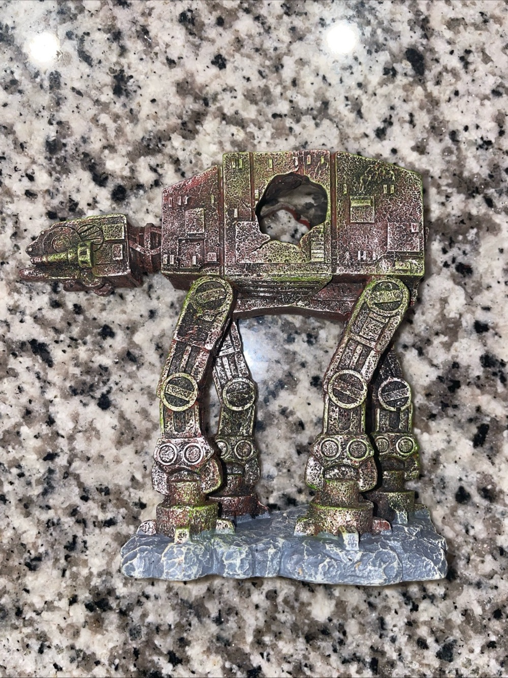 Star Wars AT-AT Fish Tank Accessory Disney Lucas Films